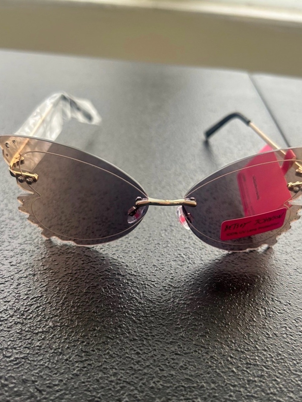 Betsey Johnson Butterfly Sunglasses NWT